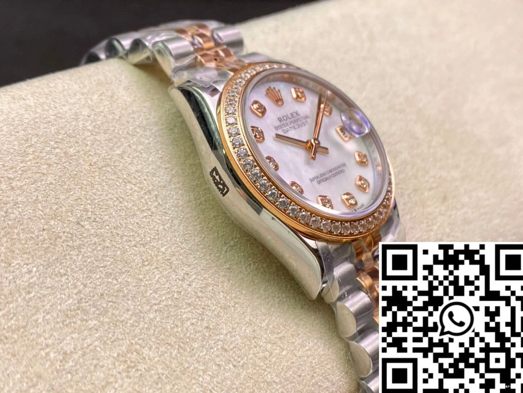 Dial 31MM Diamond Rolex Datejust M278381RBR-0026 Factory EW 0108